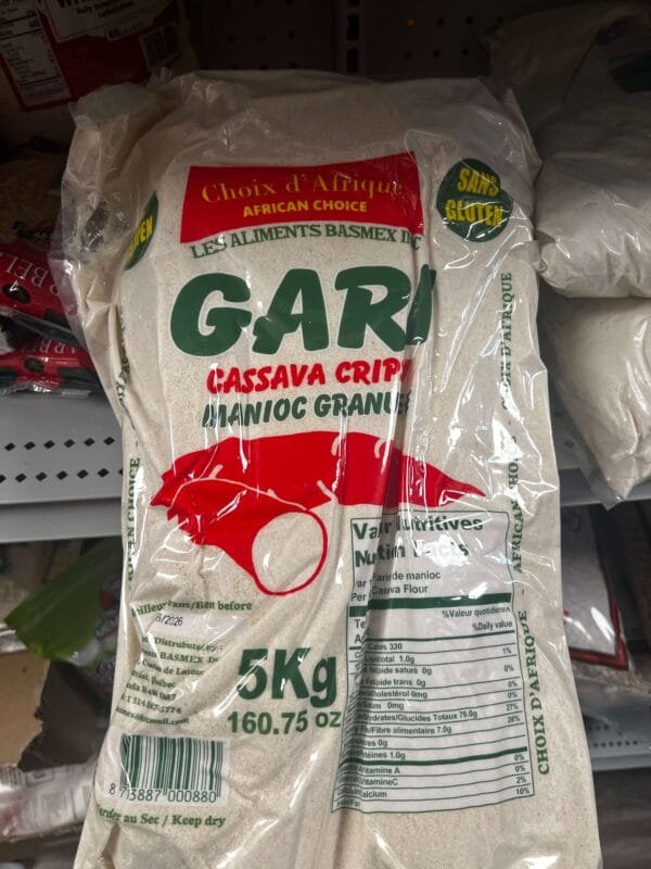 Gari Cassava Crispy