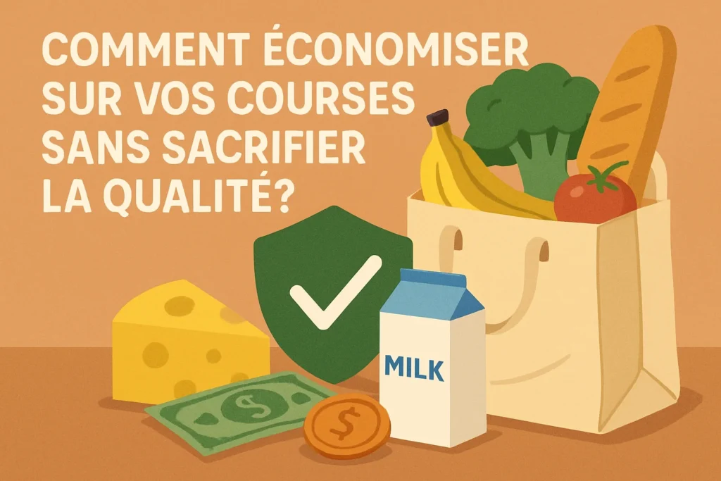 Économiser sur vos courses : 5 astuces efficaces Comment économiser sur vos courses sans sacrifier la qualité ? 5 astuces