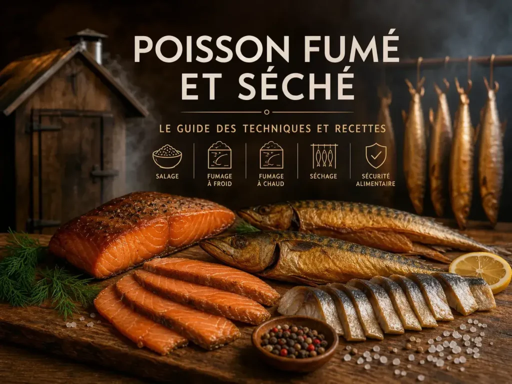 Poisson fumé et séché : le guide des techniques et recettes 2 Guide poisson fumé séché | Devenez pro du fumage 2026