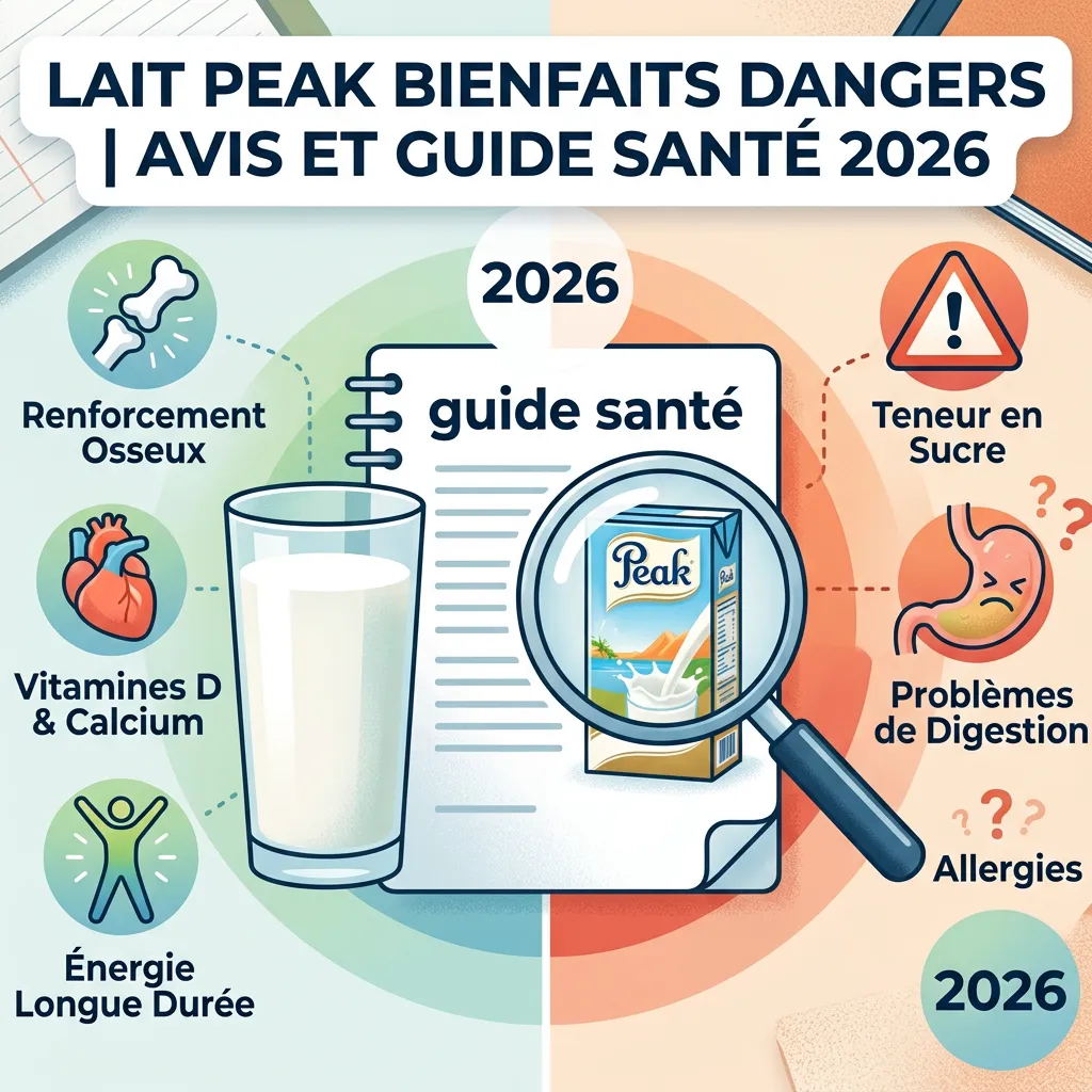 Lait Peak : bienfaits, dangers et conseils santé essentiels 2 Lait peak bienfaits dangers | Avis et guide santé 2026